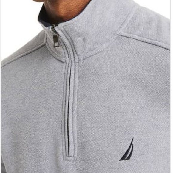 Nautica Mens 1/4 Zip Sweatshirt - Picture 8 of 10